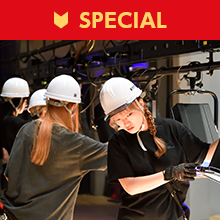 照明器具吊り込み体験